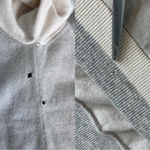 Brunello Cucinelli 100% Cashmere Sz L Crewneck Hi Low Sweater - Picture 14 of 16